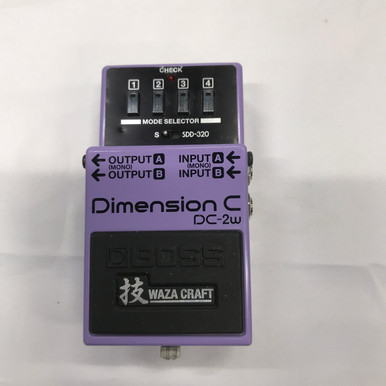 Used Boss DC-2W DIMENSION C Chorus Pedal