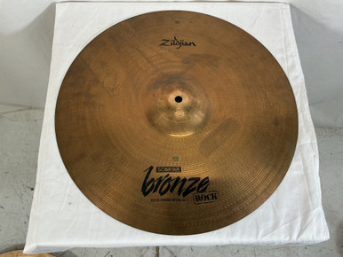 はち Used Zildjian SCIMITAR BRONZE ROCK CRASH Crash Cymbal 18