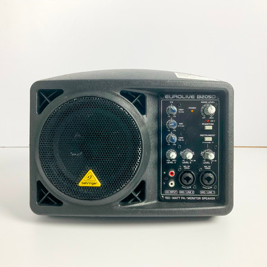 Used Behringer B205D 150W PA/Monitor Speaker 1 x 5