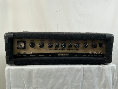 Used Behringer ULTRABASS BX4500H Bass Amplifier Head Used Behringer ULTRABASS BX4500H Bass Amplifier Head