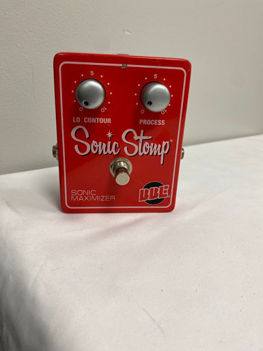 Used BBE SONIC STOMP SONIC MAXIMIZER Boost Pedal
