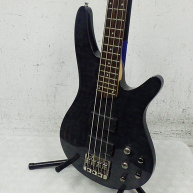 Used Ibanez SOUNDGEAR SRA500 Modern Metal Bass Guitar Black 4-String