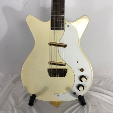 Used Danelectro STOCK 59 DC Double Cut Electric Guitar White 6-String