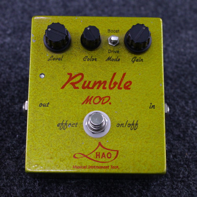 Used HAO RUMBLE MOD DUMBLE Overdrive Pedal
