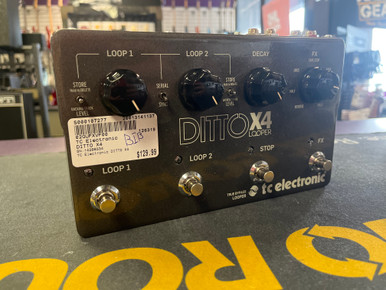 Used TC Electronic DITTO X4 Looper Pedal