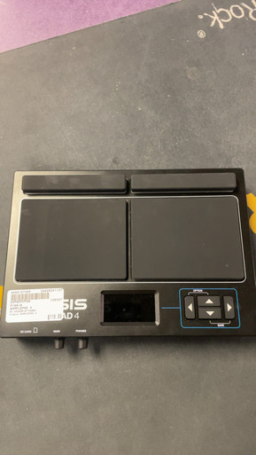 Used Alesis SAMPLEPAD 4 Pad Drum Machine
