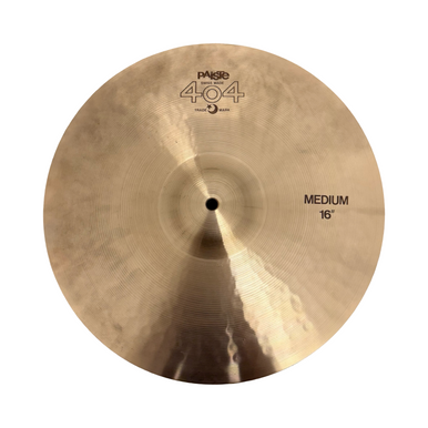 あっち4874 Used Paiste 404 16 INCH MEDIUM CRASH Crash Cymbal 16