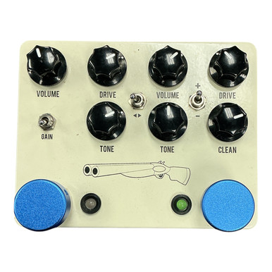 Used JHS Pedals DOUBLE BARREL V4 Overdrive Pedal