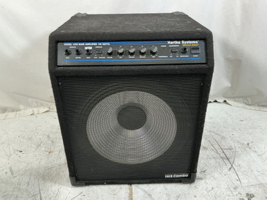 Used Hartke MODEL 1400 BASS COMBO 1 x 15 Bass Combo Amplifier 1 x 15
