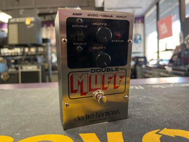 Used Electro Harmonix (E/H) DOUBLE MUFF Fuzz Pedal