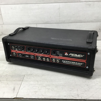 【送料込み】PEAVEY NITROBASS ベースヘッド 動作良好 Used Peavey NITROBASS 450 WATT AMPLIFIER Vintage Bass Amplifier Head