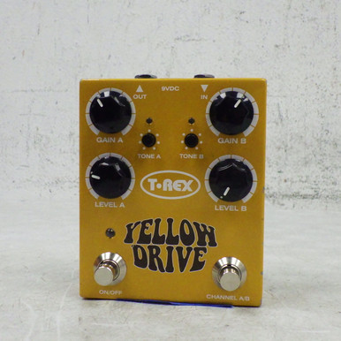 Used T-Rex Engineering YELLOW DRIVE Overdrive Pedal