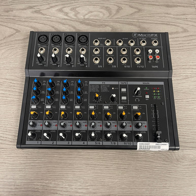 Used Mackie MIX12FX W/ AC Compact Mixer
