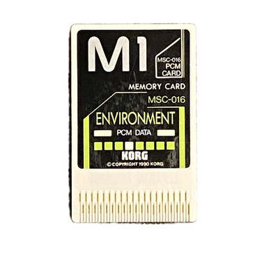 Used Korg M1 ENVIRONMENT PCM DATA Keyboard Accessory