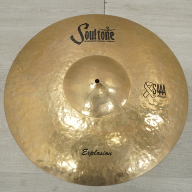 Used Soultone Explosion Ride Cymbal 22 - Inch