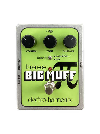 Used Electro Harmonix (E/H) BASS BIG MUFF PI FUZZ Fuzz Pedal