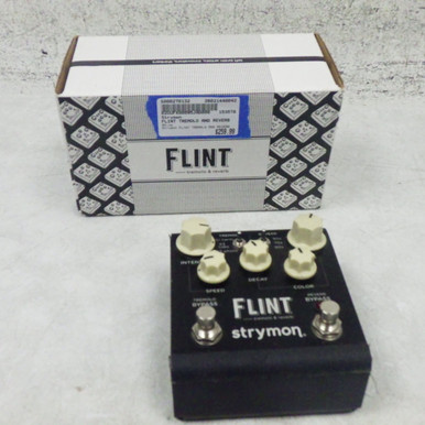Used Strymon FLINT TREMOLO AND REVERB Guitar Effects Pedal