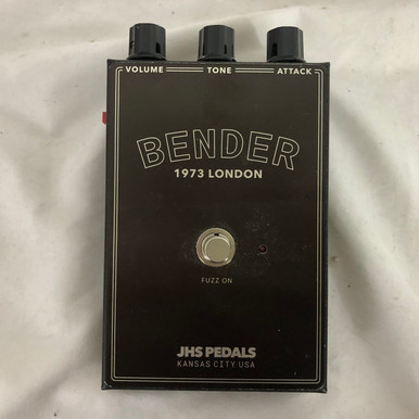 Used JHS Pedals BENDER 1973 LONDON Fuzz Pedal