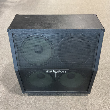 Used MADISON MAG4123 4X12 SLANT Guitar Speaker Cabinet