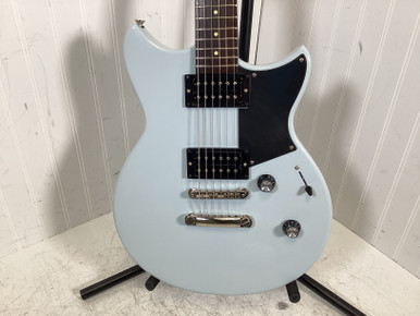 Used Yamaha RS320 Double Cut Electric Guitar Blue 6-String