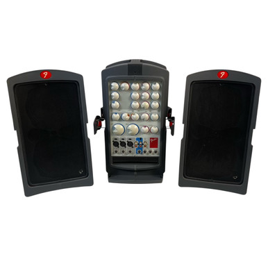 Used Fender PASSPORT P-150 PORTABLE SOUND SYSTEM Powered Mixing Head