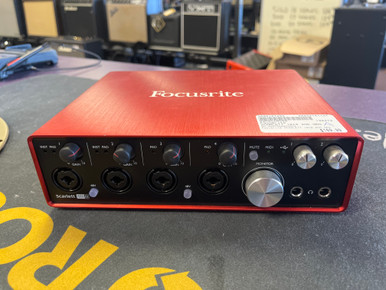 Used Focusrite SCARLETT 18I8 2ND GEN Computer Interface 8+ A/D