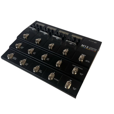 Used Line 6 M13 STOMPBOX MODELLER Floorboard Amp Modeling + FX