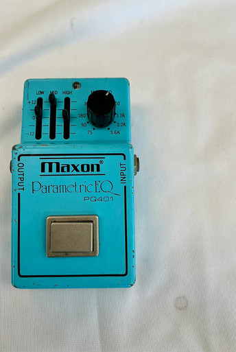Used Maxon PARAMETRIC EQ Vintage EQ Pedal