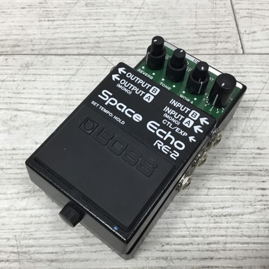Used Boss RE-2 SPACE ECHO PEDAL Delay Pedal