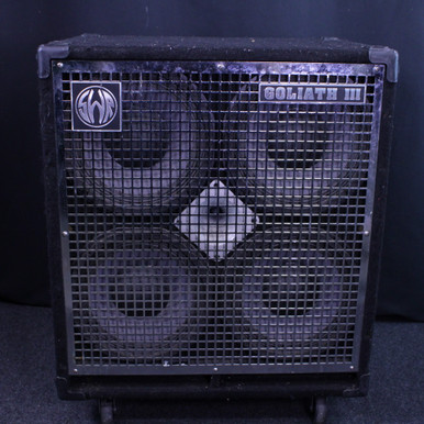 Used SWR GOLIATH III BASS CAB 4 x 10 Bass Guitar Cabinet 4 x 10