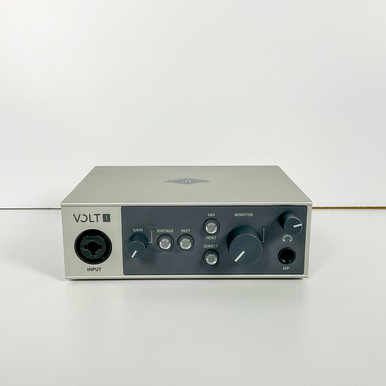 Used Universal Audio Volt 1 USB Computer Interface 1 A/D Recording