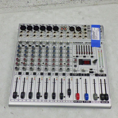 Used Behringer EURORACK UB1222FX-PRO Mixing Console