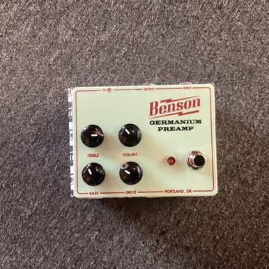 Used BENSON AMPS GERMANIUM PREAMP PEDAL Fuzz Pedal
