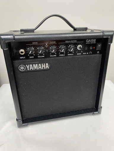 Used Yamaha GA15II COMBO AMP 1 x 5 Solid State Amplifier 1 x 5