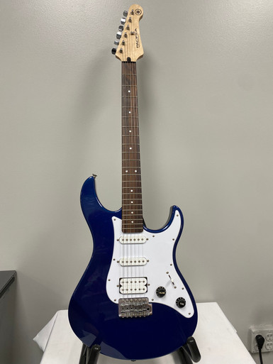 Used Yamaha PACIFICA PAC012 HSS S Type Electric Guitar Blue 6-String