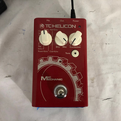 Used TC HELICON MIC MECHANIC Multi-FX Pedal