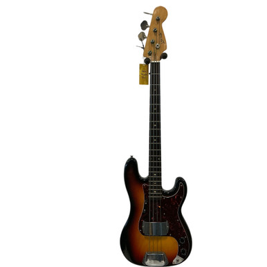 Used MIJ 1970S LINCOLN P-STYE Vintage P Type Bass Guitar Sunburst 4-String