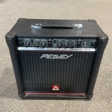 Used PEAVEY RAGE 158 TRANSTUBE Solid State Guitar Amplifier