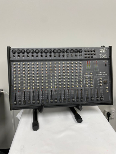 Used Peavey UNITY SERIES 2002 16 CHANNEL STEREO MIXE Mixing Console