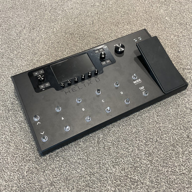 Used LINE 6 HELIX LT Floorboard Modeling
