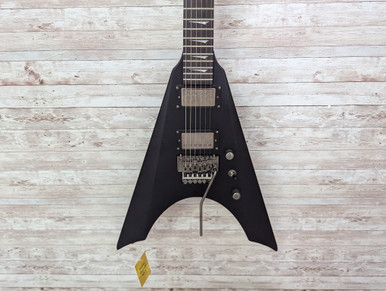 Used Kramer NITE V Pointy Electric Guitar Black 6-String