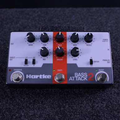 Used Hartke BASS ATTACK 2 Bass Pre-Amp Pedal