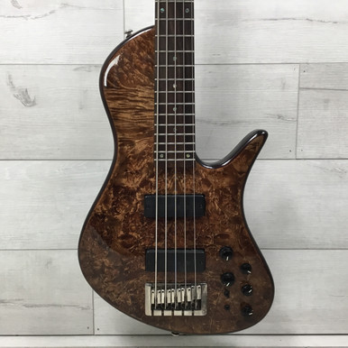 【美品】Carparelli Guitars CF-5 5弦ベース Used CARPARELLI CF-5 5-STRING BASS GUITAR Bass Guitar Wood 5-String