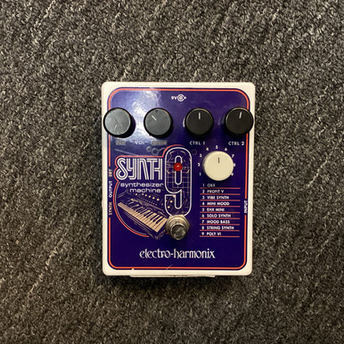 Used Electro Harmonix (E/H) SYNTH 9 Synthesizer Pedal