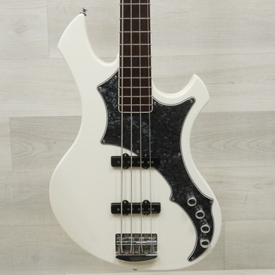 Used Esp RF-00SL Bass Guitar White
