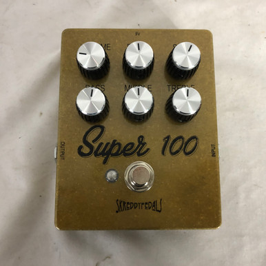 Used SKREDDY PEDALS SUPER 100 Overdrive Pedal