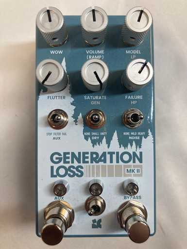 Used Chase Bliss Audio Generation Loss MkII Pedal