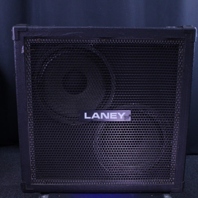 Used Laney 212 AOR DIAGONAL CAB 2 x 12 Guitar Speaker Cabinet 2 x 12