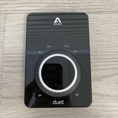 Used Apogee DUET 3 W/CASE/CABLES/DOCK Computer Interface 2 A/D