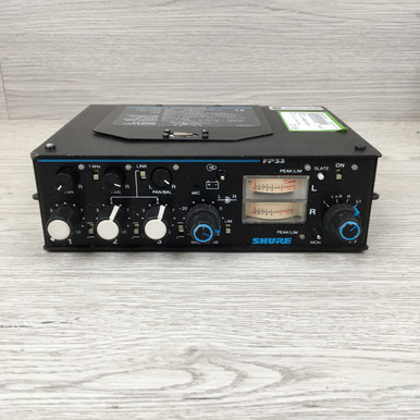 Used Shure FP33 -NO POWER SUPPLY- Compact Mixer